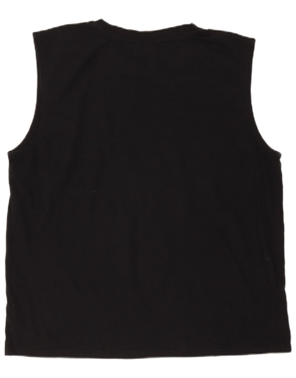 Canotta Fila da uomo 2XL in cotone nero