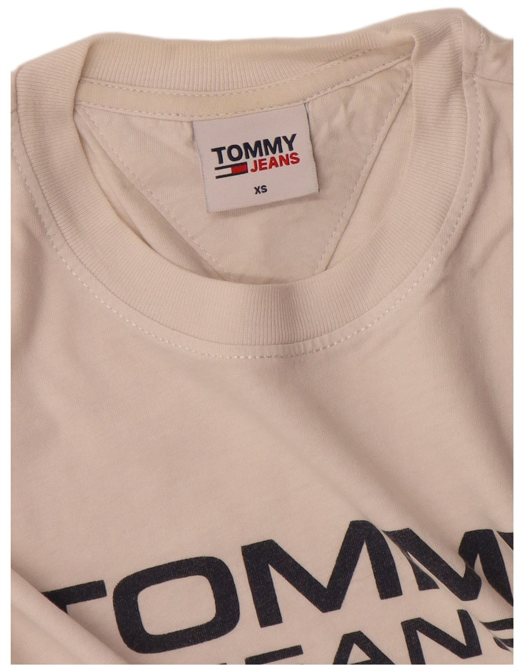 T-shirt grafica da uomo Tommy Hilfiger Top XS bianca