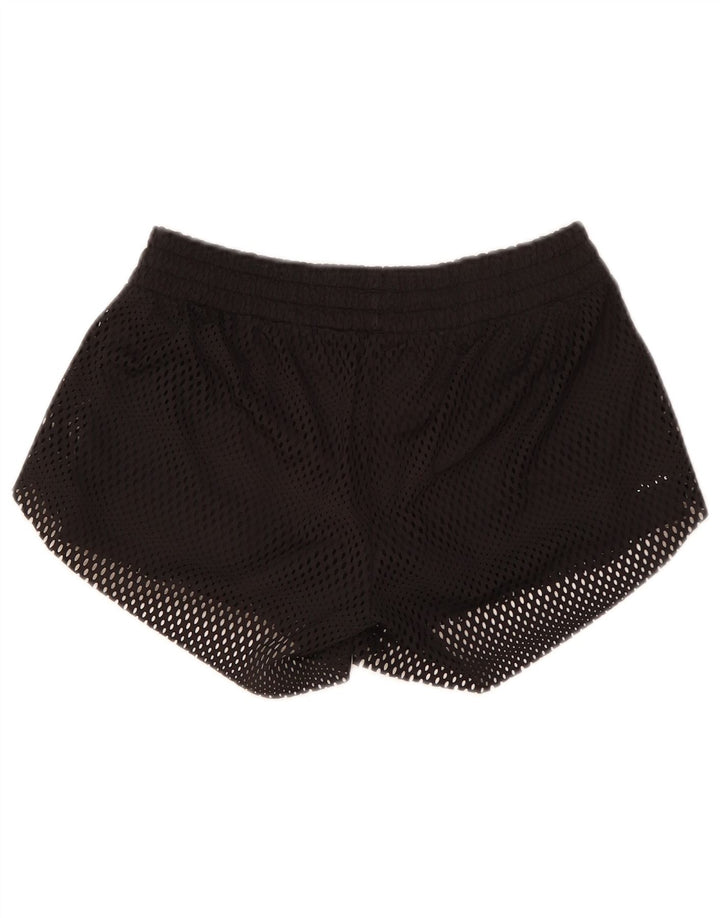 Pantaloncini sportivi Adidas da donna UK 10 piccoli poliestere nero