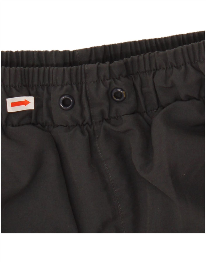 Pantaloni da tuta grafica da uomo Champion, poliestere nero medio