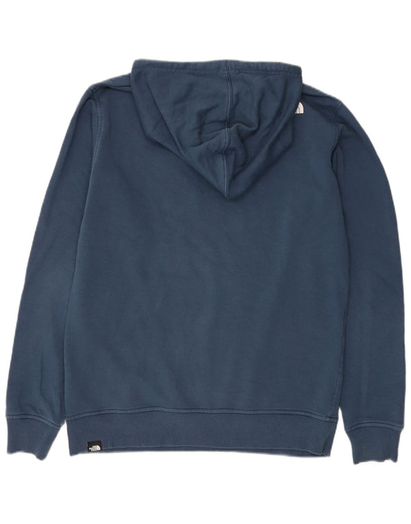 Felpa con cappuccio grafica da uomo The North Face in cotone blu medio