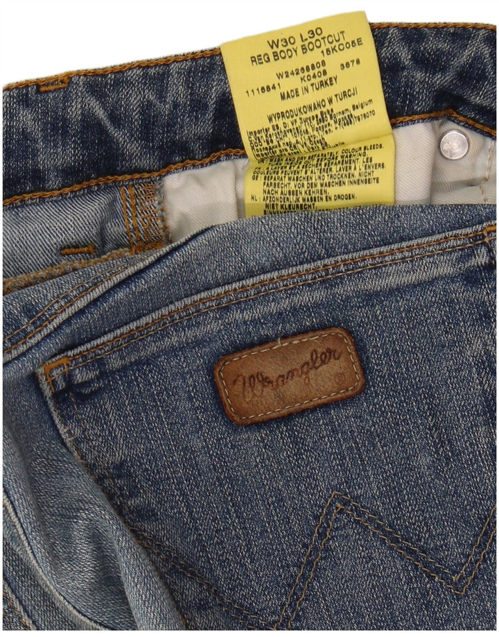 Jeans Bootcut da donna Wrangler W30 L30 cotone blu