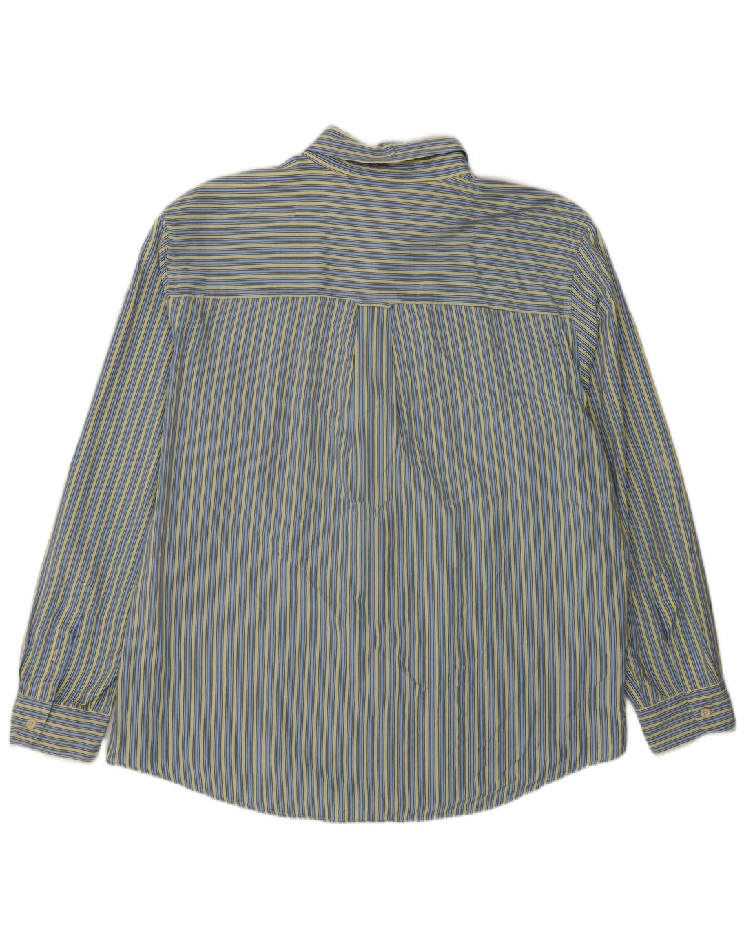 Camicia da uomo Chaps XL in cotone a righe blu classica