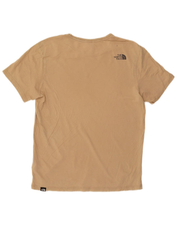 T-shirt grafica da uomo The North Face Top in cotone beige medio