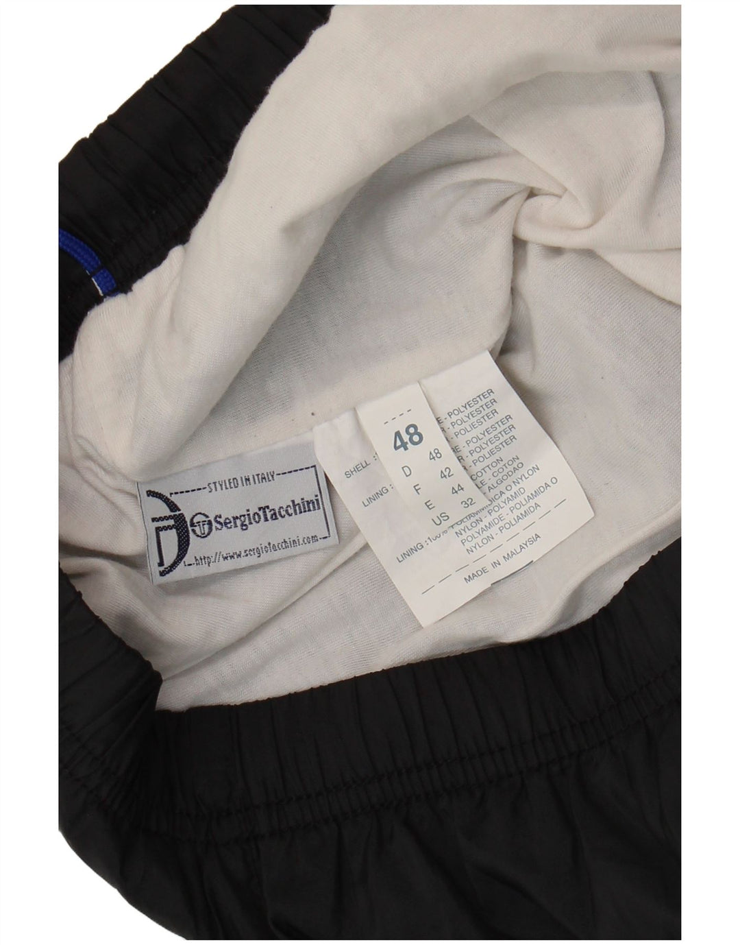 Pantaloni da tuta da uomo Sergio Tacchini Joggers IT 48 Medium Nero