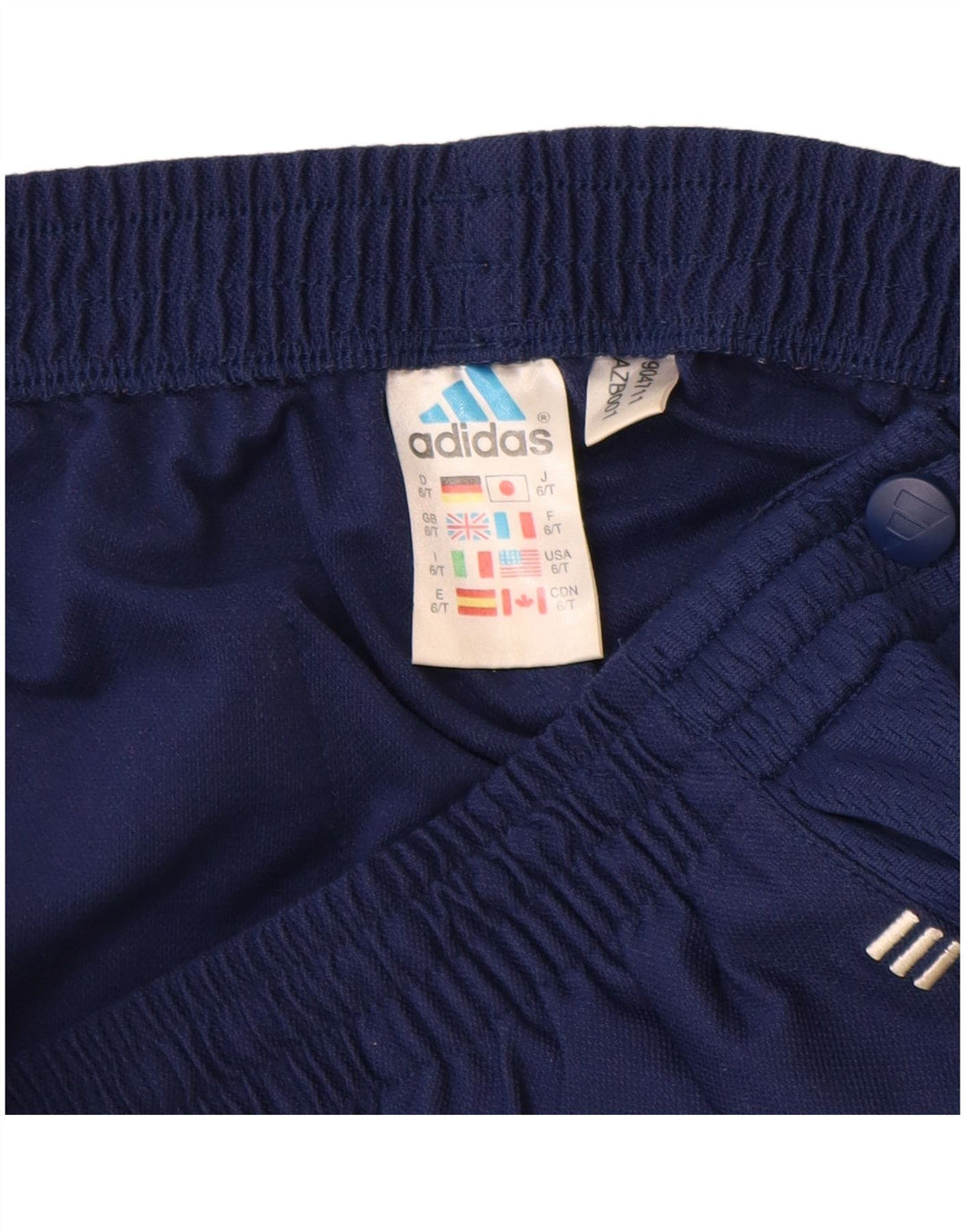 Pantaloni da tuta ADIDAS Climalite da uomo grandi color block blu navy