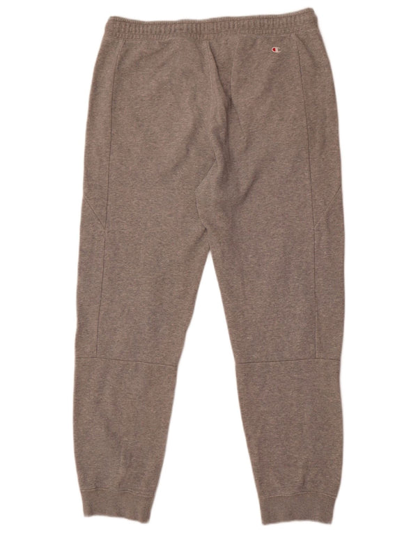 Champion Mens Tracksuit Trousers Joggers Large Grey Flecked