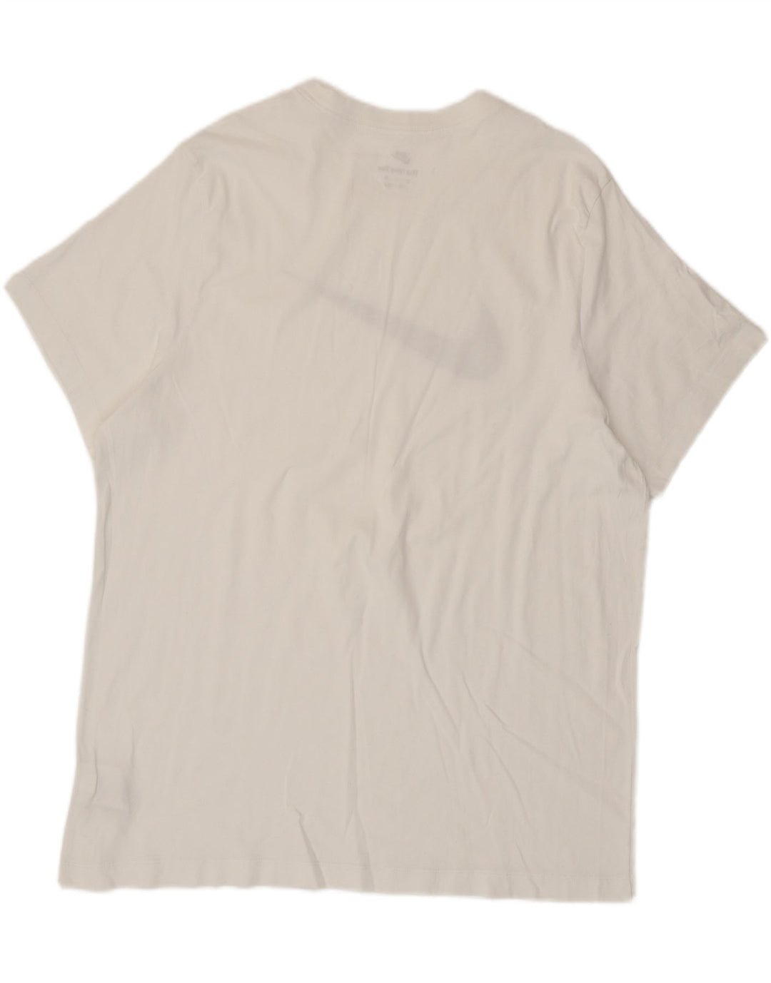 T-shirt grafica da uomo Nike Top 2XL cotone bianco