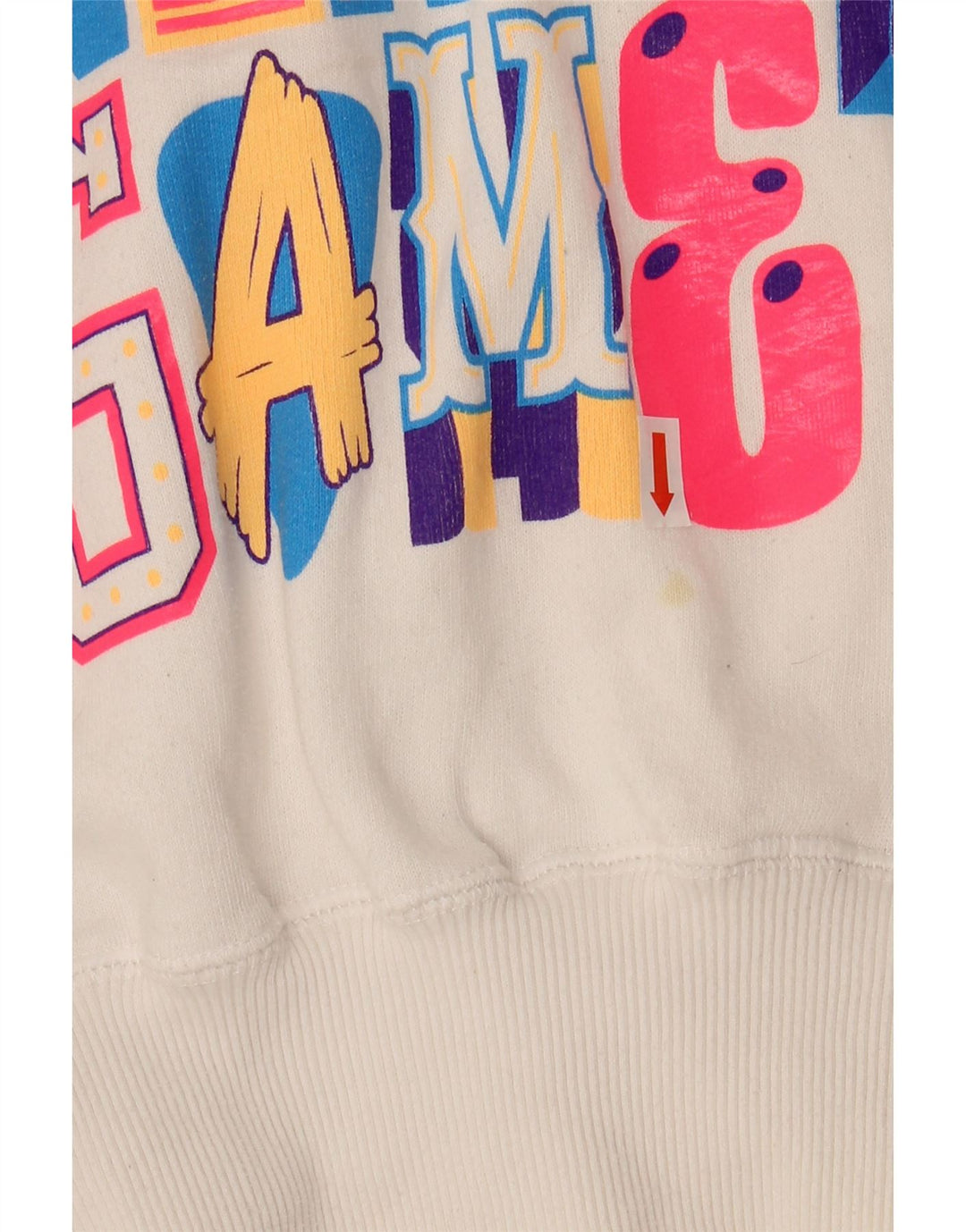 SNEAKER FREAK  Womens Oversized Graphic Hoodie Jumper UK 10 Small White