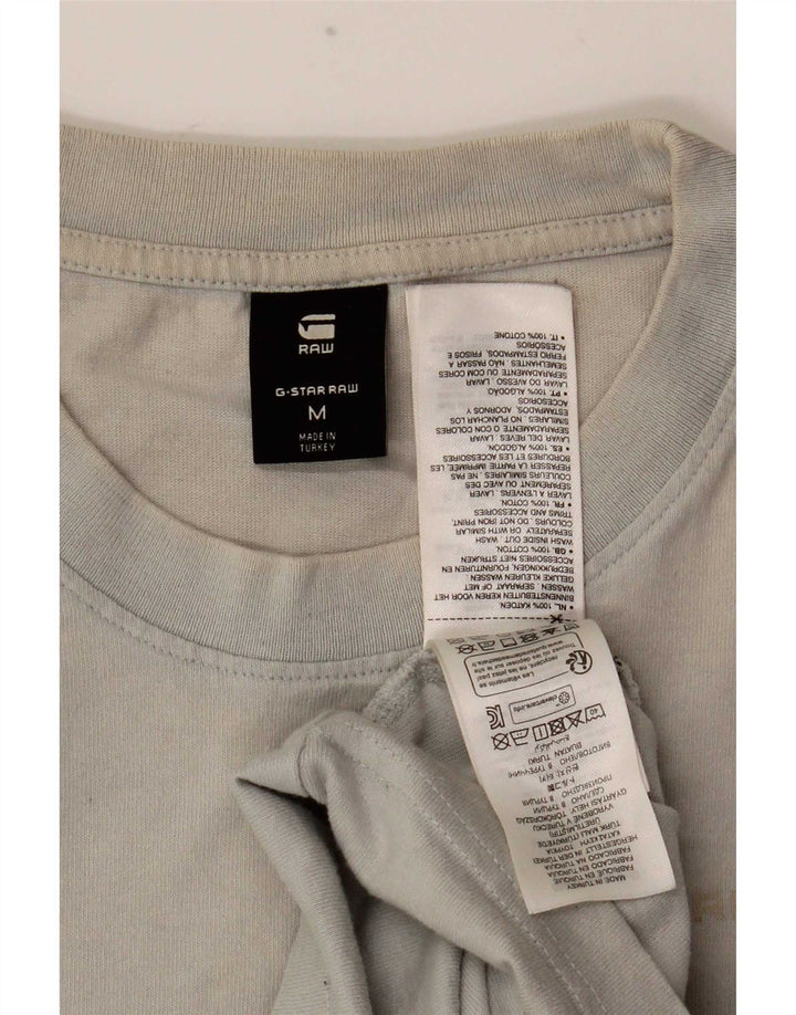 T-shirt da uomo G-Star Top in cotone grigio medio