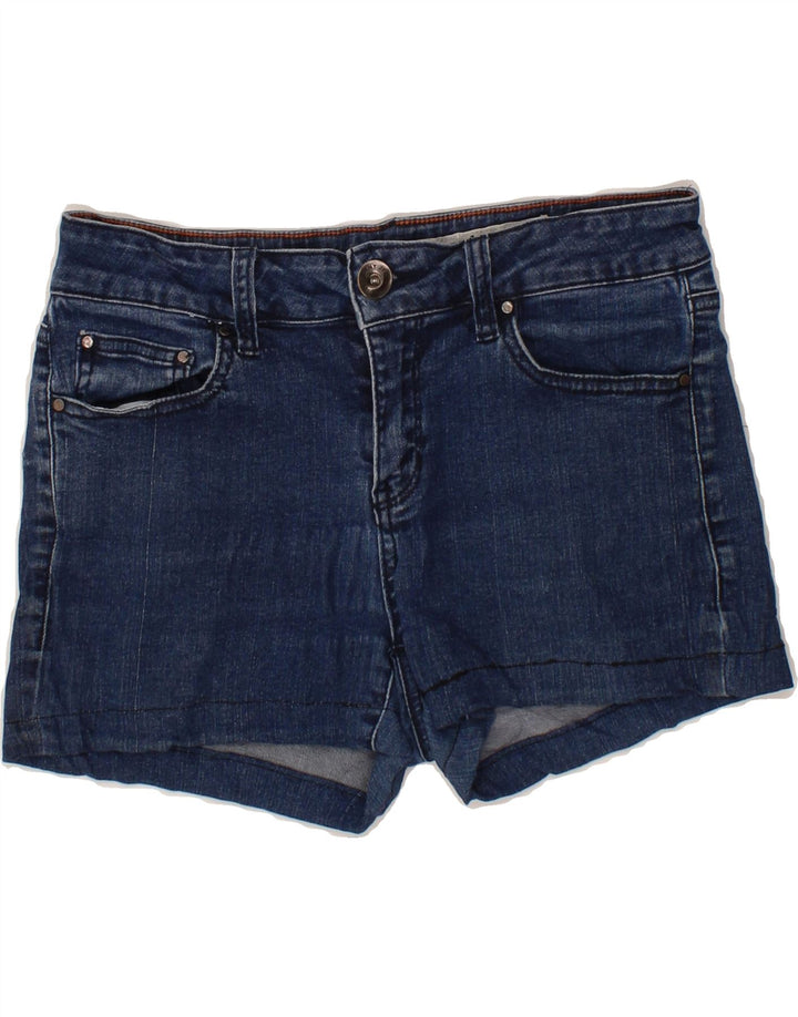 DKNY Womens Denim Shorts US 6 Medium W28  Navy Blue Cotton Vintage Dkny and Second-Hand Dkny from Messina Hembry 