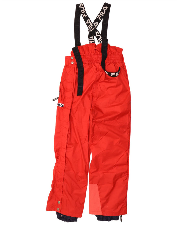Fila Uomo Graphic Set da 2 pezzi IT 48 Medium W30 L29 Rosso Colourblock