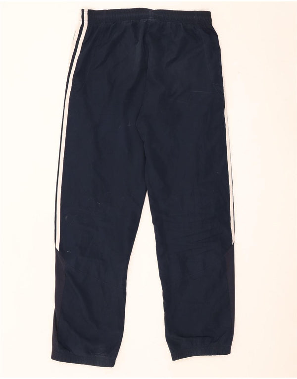 Pantaloni da tuta da uomo Adidas medi in poliestere blu navy