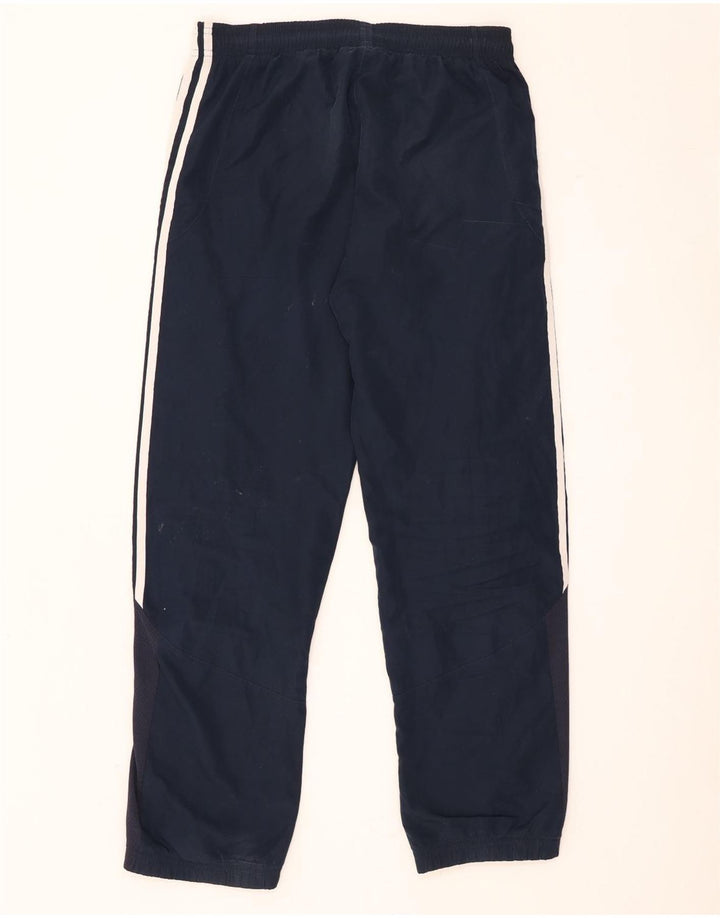 Pantaloni da tuta da uomo Adidas medi in poliestere blu navy