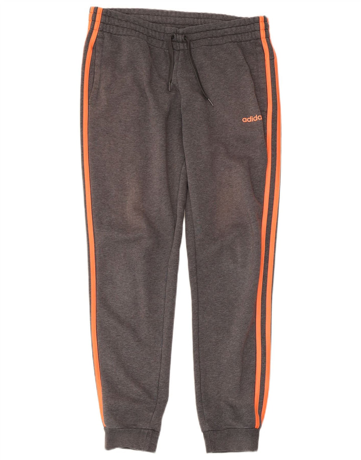 Pantaloni da tuta da donna Adidas Joggers UK 14 cotone grigio medio