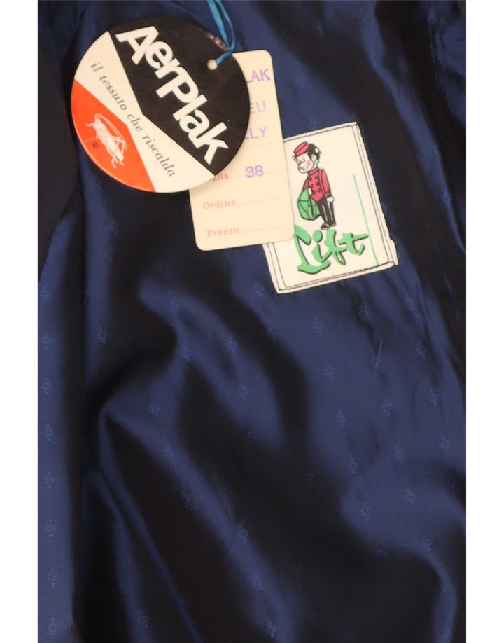 Soprabito vintage da uomo UK 38 medio blu navy