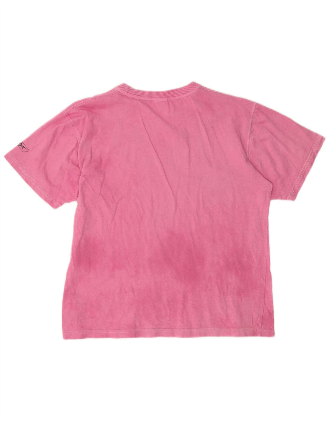 T-shirt grafica da donna REEBOK Top UK 18 XL cotone rosa
