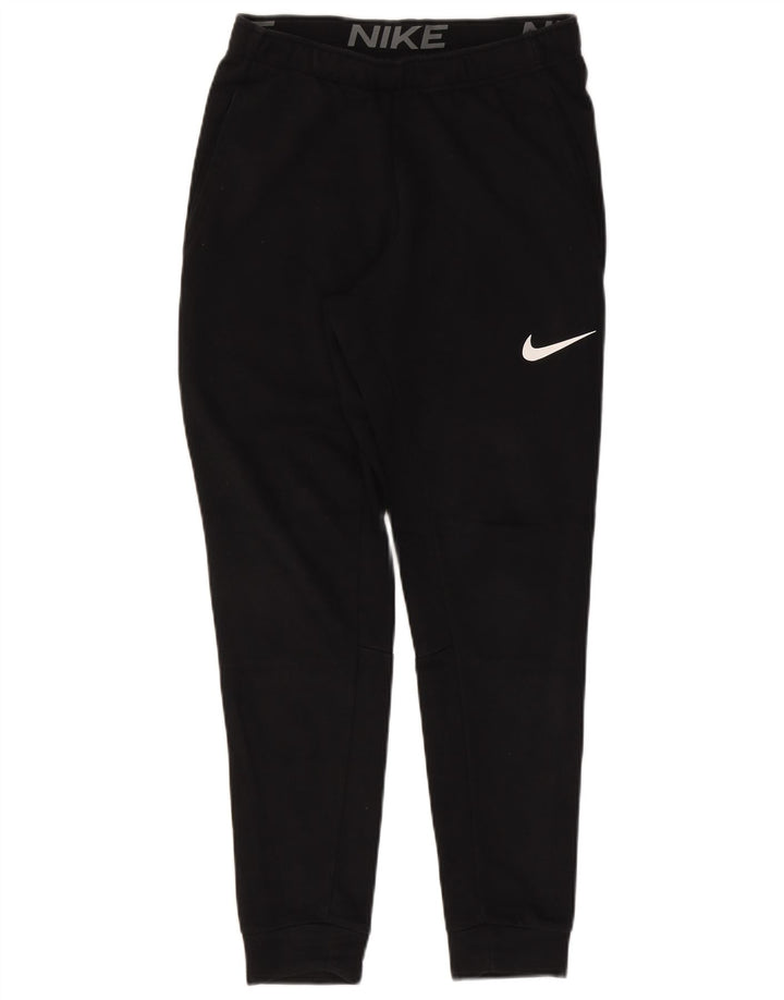 NIKE Pantaloni da tuta da uomo Dri Fit Joggers piccoli in cotone nero