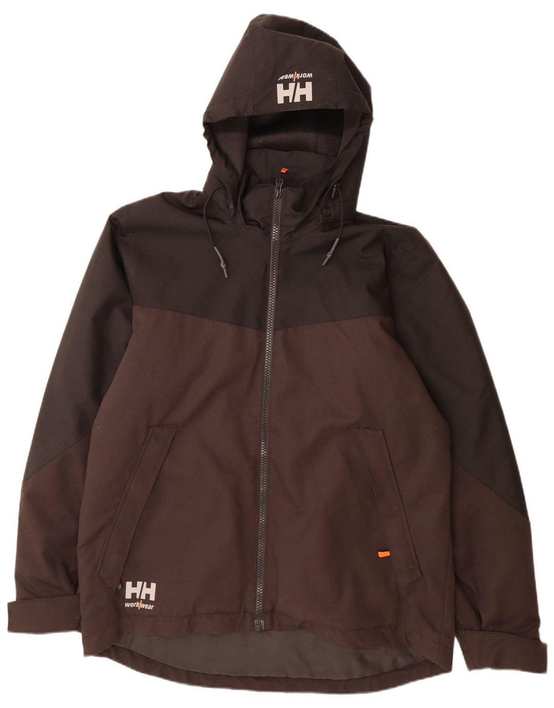 Giacca a vento grafica da uomo Helly Hansen UK 40 Large Brown Colourblock