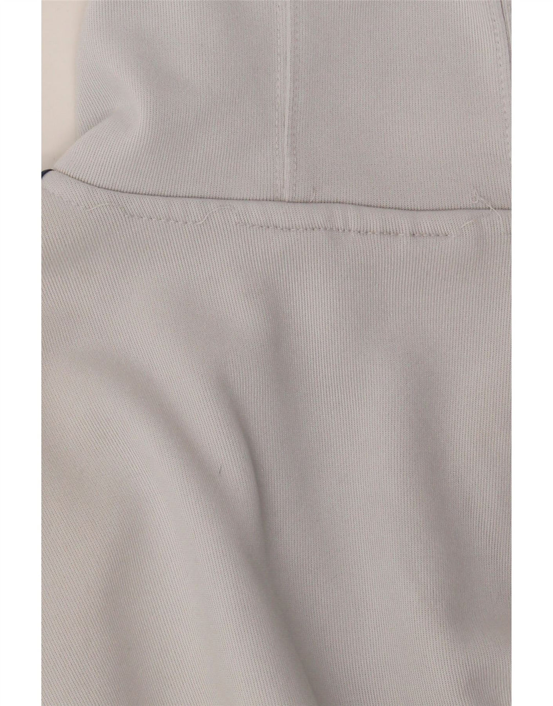 Maglione con cappuccio e zip da uomo Adidas grande in poliestere color block blu