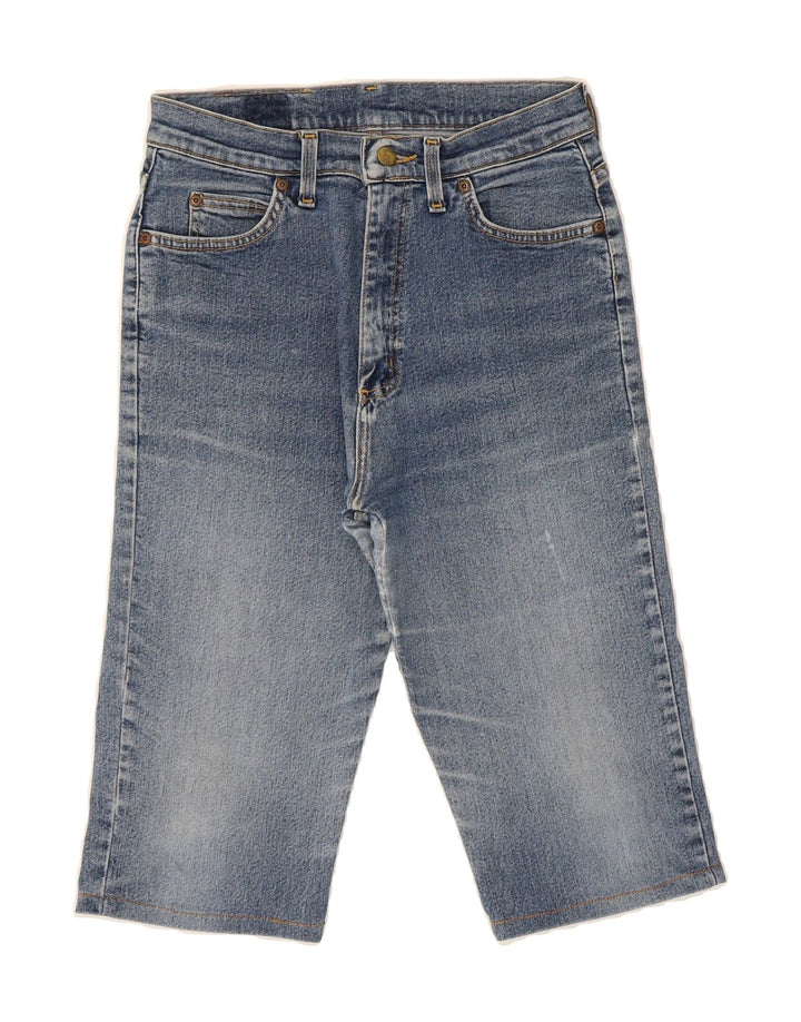 LEE Womens Bermuda Denim Shorts W26 Small Blue Vintage Lee and Second-Hand Lee from Messina Hembry 