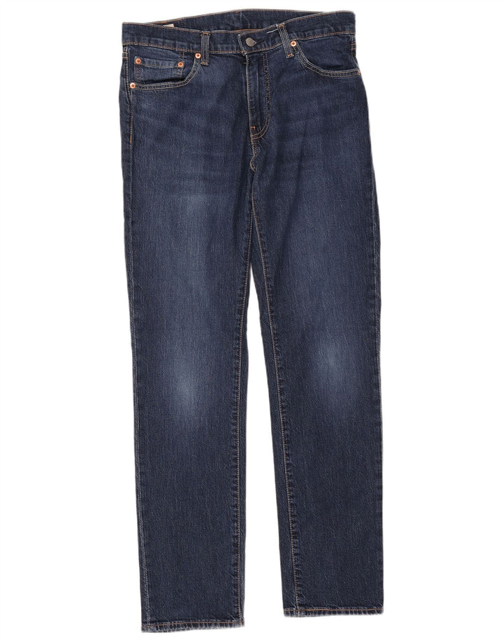 Levi's Uomo 511 Slim Jeans W32 L32 Cotone Blu