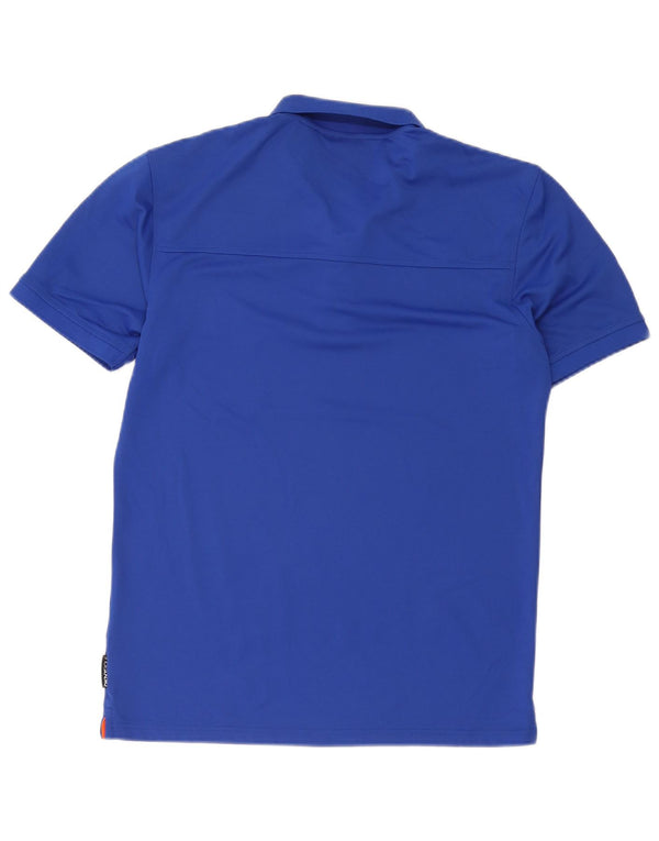 Polo da uomo Dkny piccola in cotone blu