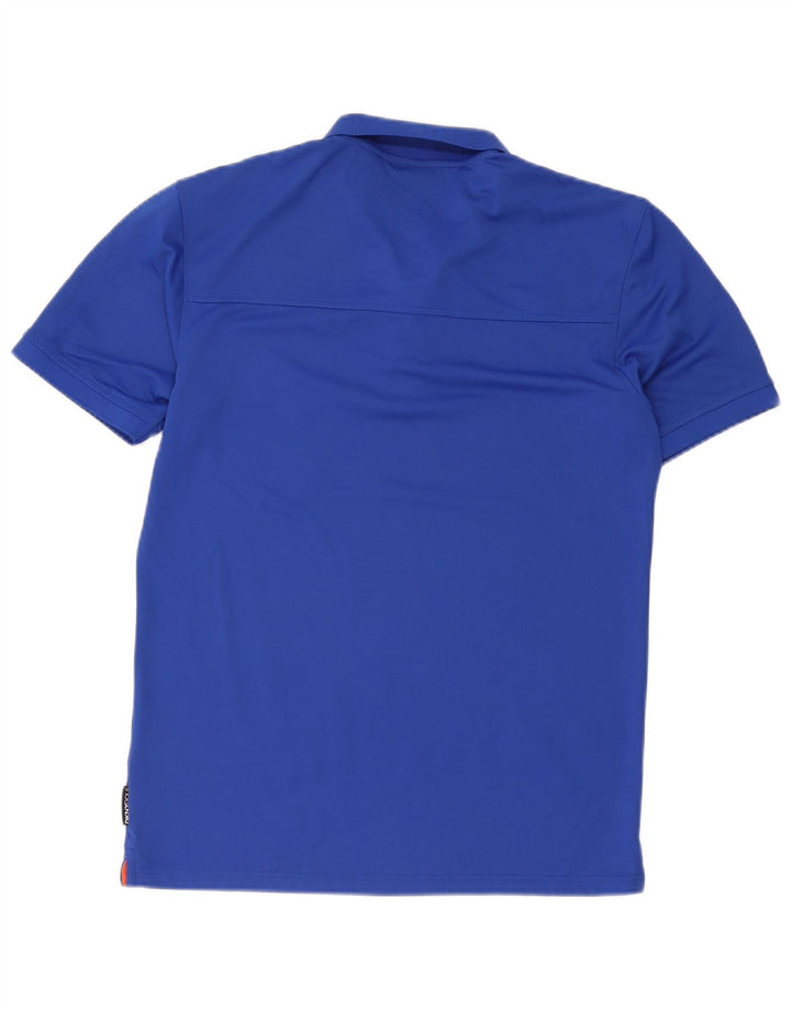 Polo da uomo Dkny piccola in cotone blu