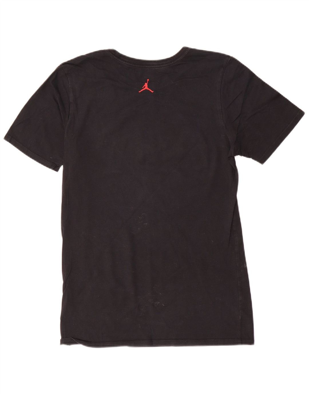 T-shirt grafica da uomo Jordan Top piccola in cotone nero