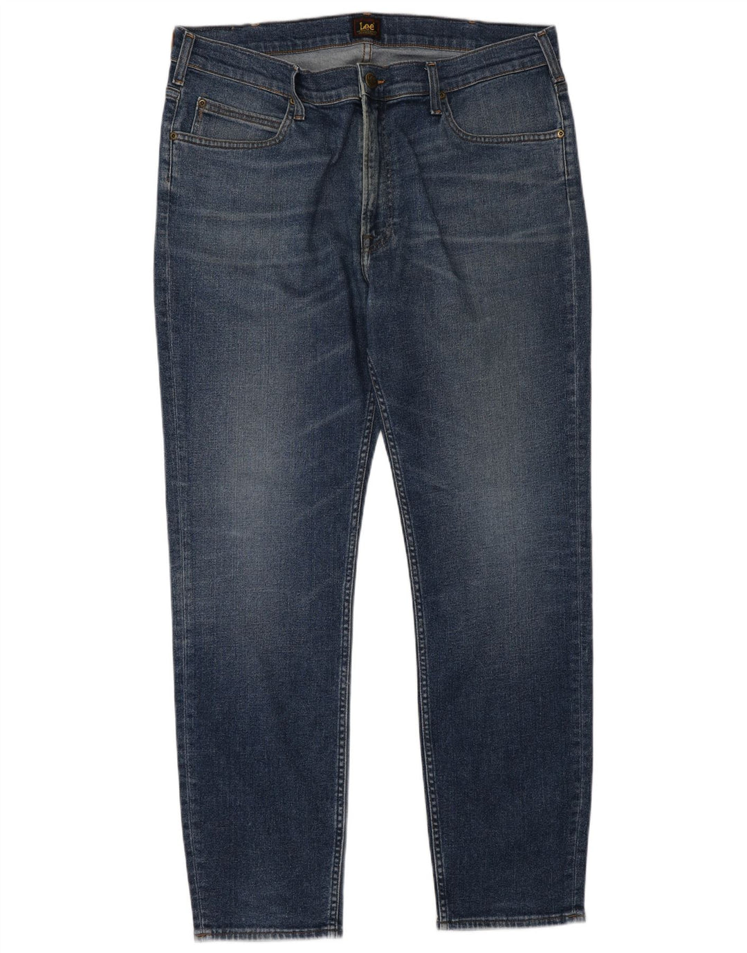 Jeans corti da uomo Lee Rider W38 L34 cotone blu