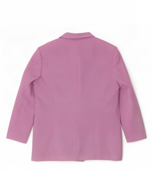 Giacca blazer standard a 2 bottoni Marks & Spencer da donna UK 20 2XL Lilla