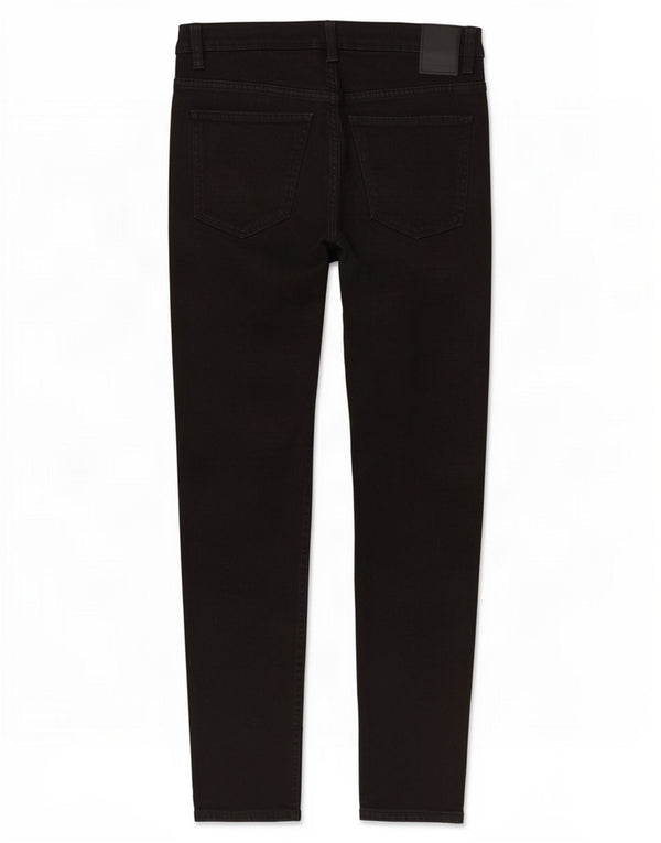Jeans skinny da uomo Zara EU 42 Large W32 L28 Cotone nero