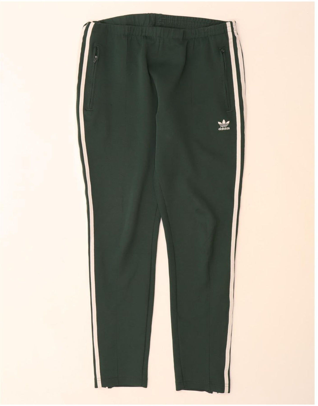 Pantaloni da tuta da donna ADIDAS UK 12 verde medio