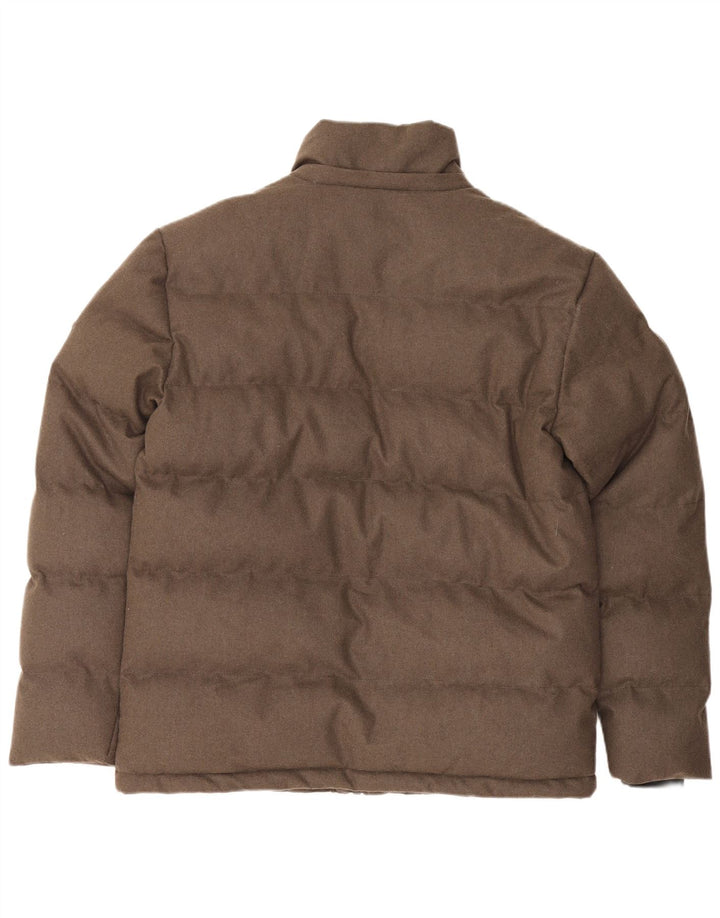 Giacca imbottita Ombre da uomo Quintessence UK 36 piccola poliestere marrone