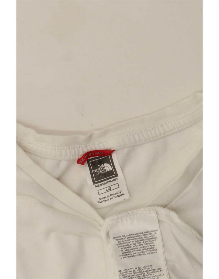 T-shirt da uomo The North Face Top grande in cotone bianco