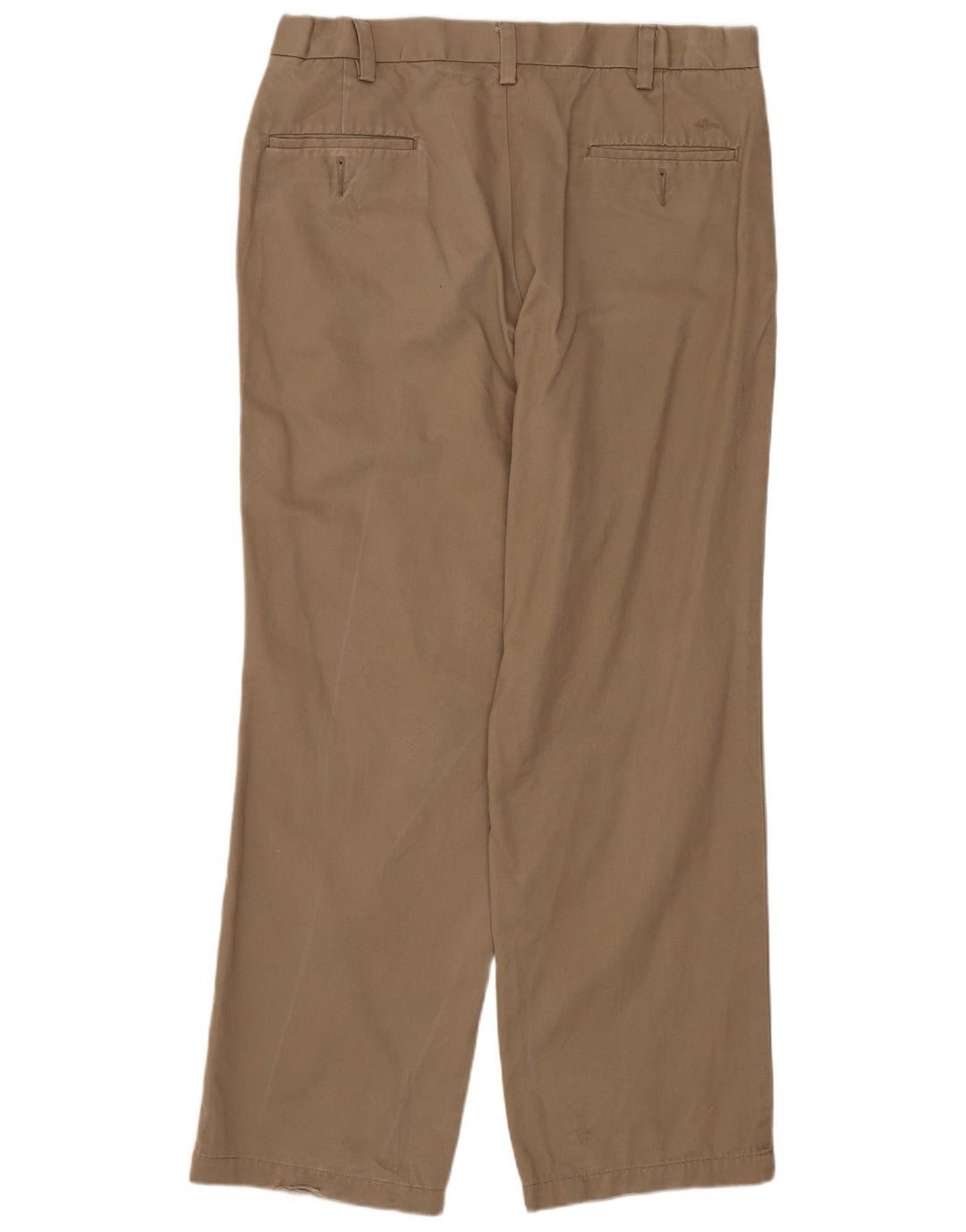 DOCKERS Pantaloni chino dritti da uomo vestibilità classica W33 L30 cotone beige
