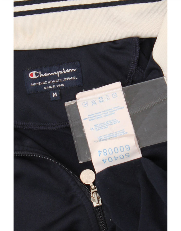 Giacca da tuta da uomo Champion, media, sportiva a righe blu navy