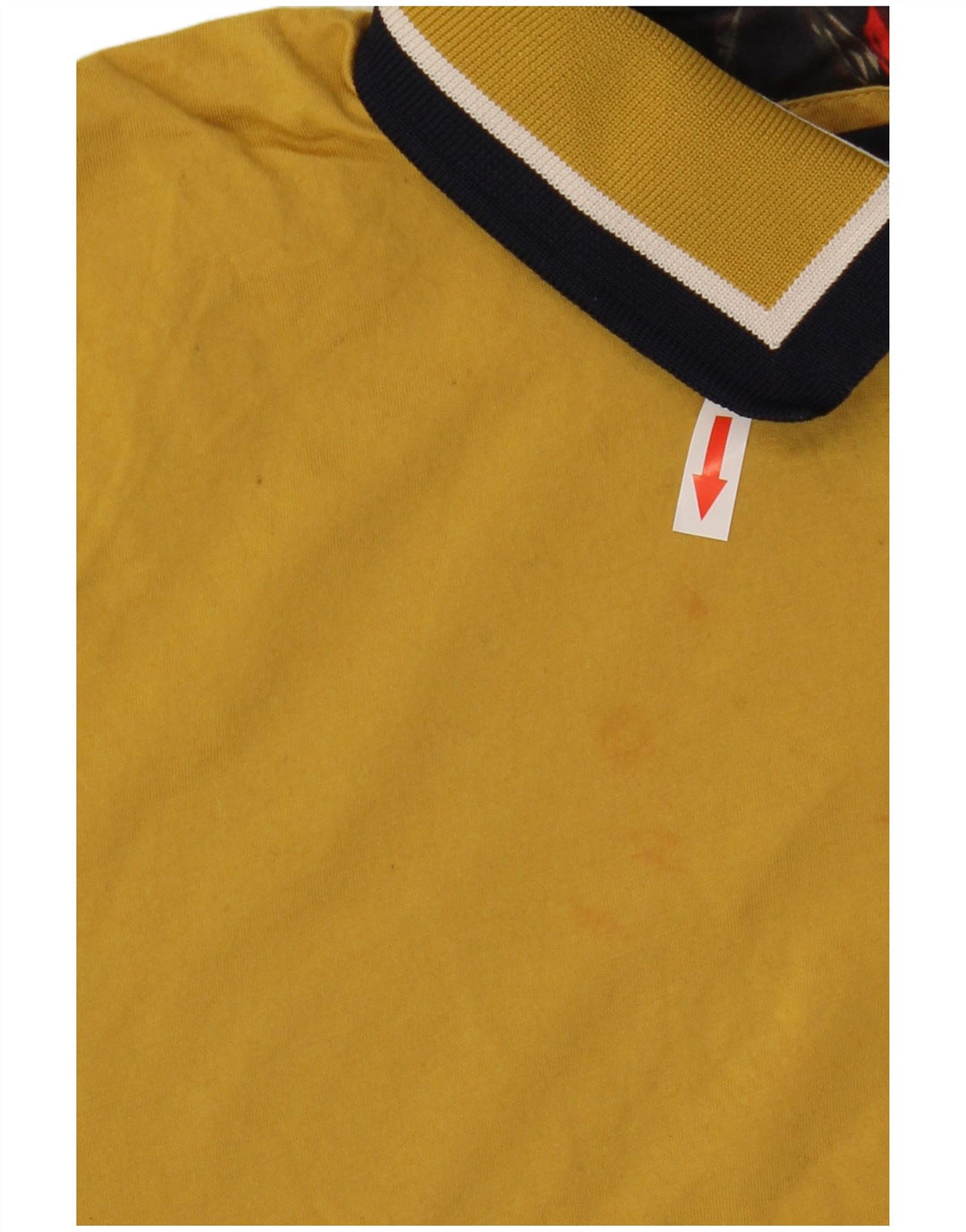Polo da uomo Ted Baker taglia 7 3XL cotone giallo