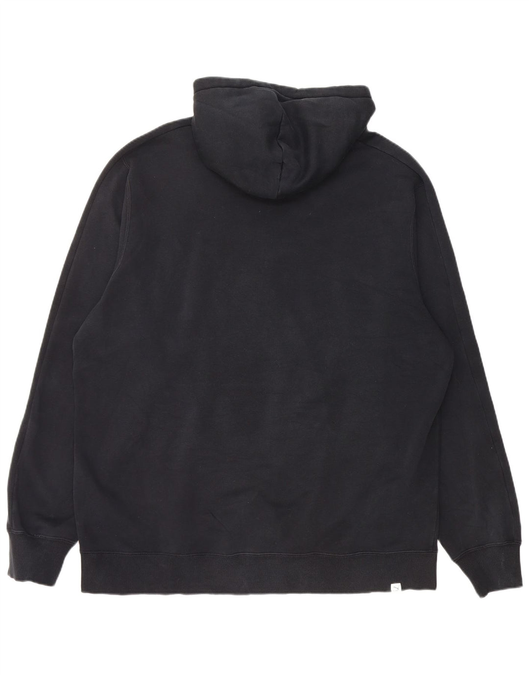 Felpa con cappuccio grafica da uomo Puma 2XL cotone nero