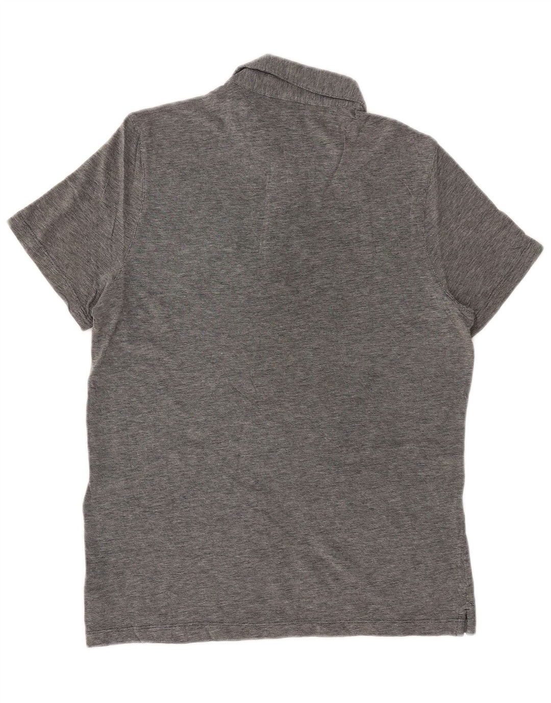 Polo da uomo MICHAEL KORS in cotone screziato grigio medio