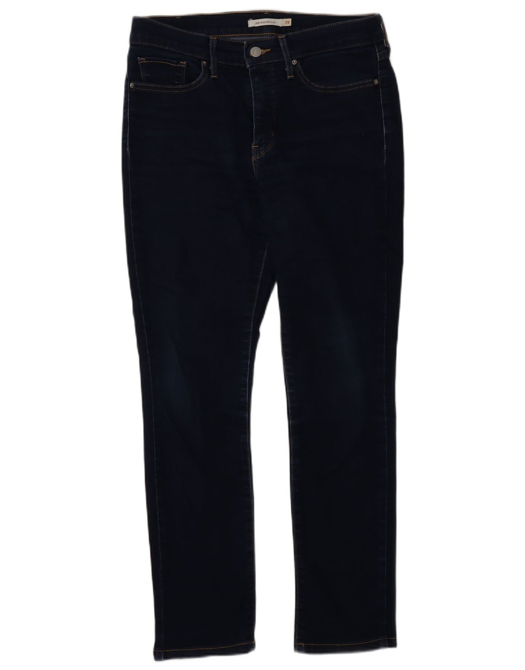 Levi's Donna 312 Shaping Slim Jeans W29 L28 Blu Navy