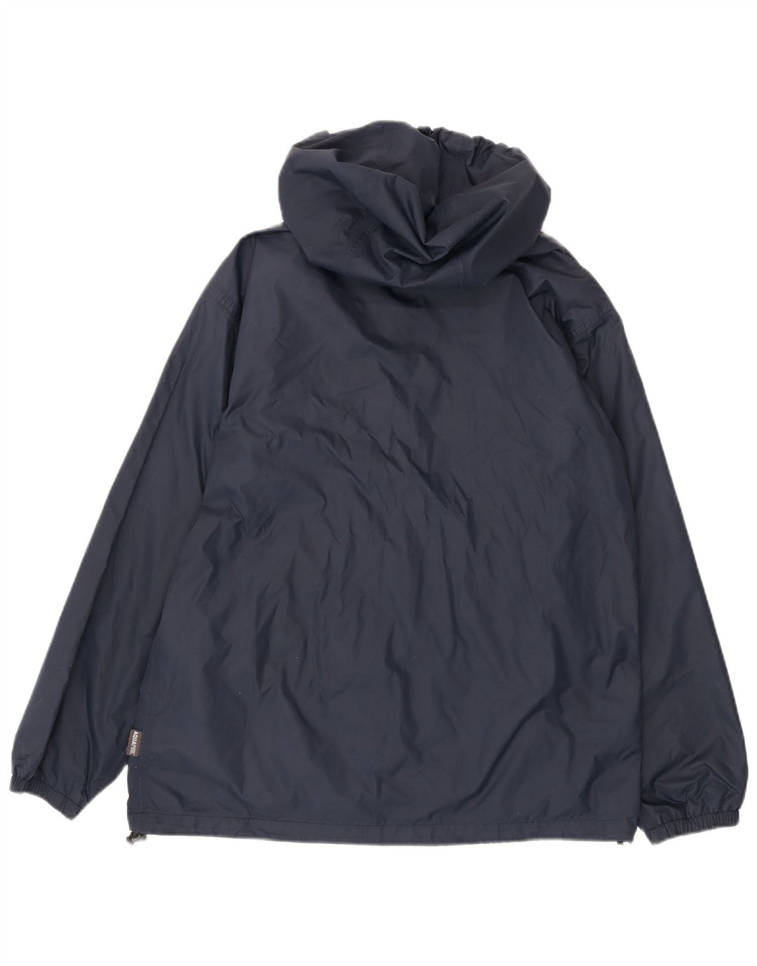 BERGHAUS Womens Hooded Rain Jacket UK 16 Large  Navy Blue Nylon