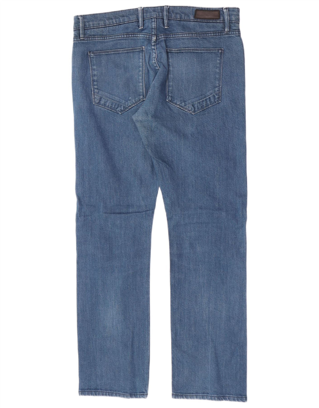 Jeans slim da uomo Marks & Spencer Autograph W36 L30 cotone blu