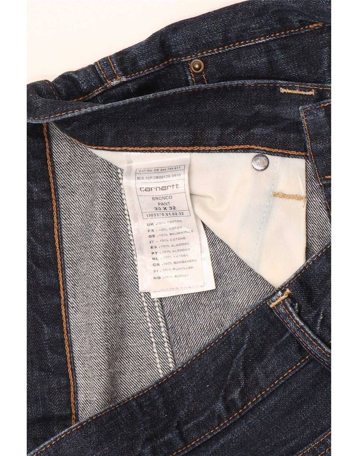 Jeans slim da uomo Carhartt W30 L28 cotone blu