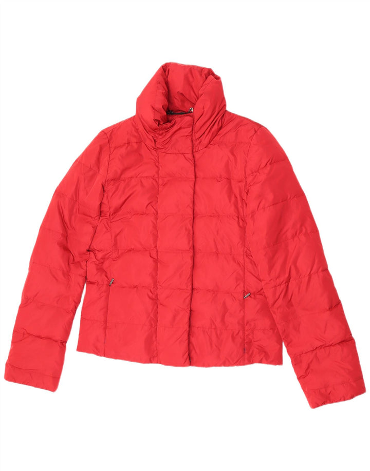 Giacca imbottita oversize da weekend da donna Max Mara UK 10 piccola in nylon rosso