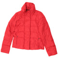 Giacca imbottita oversize da weekend da donna Max Mara UK 10 piccola in nylon rosso