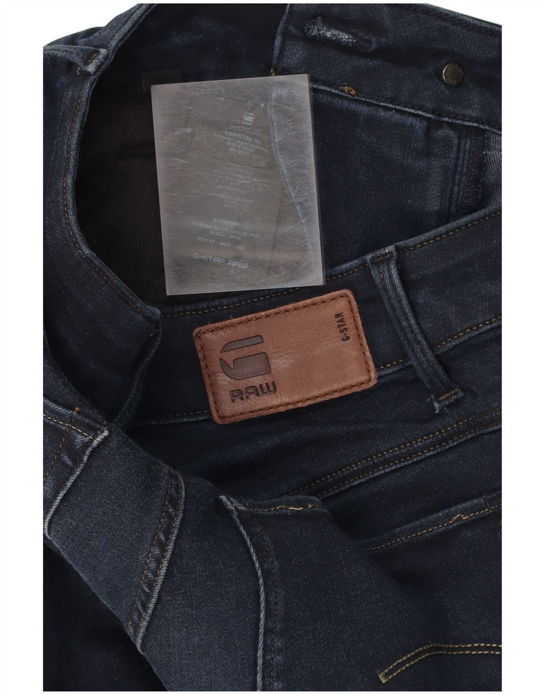 Jeans super skinny da donna G-STAR W27 L32 cotone blu navy