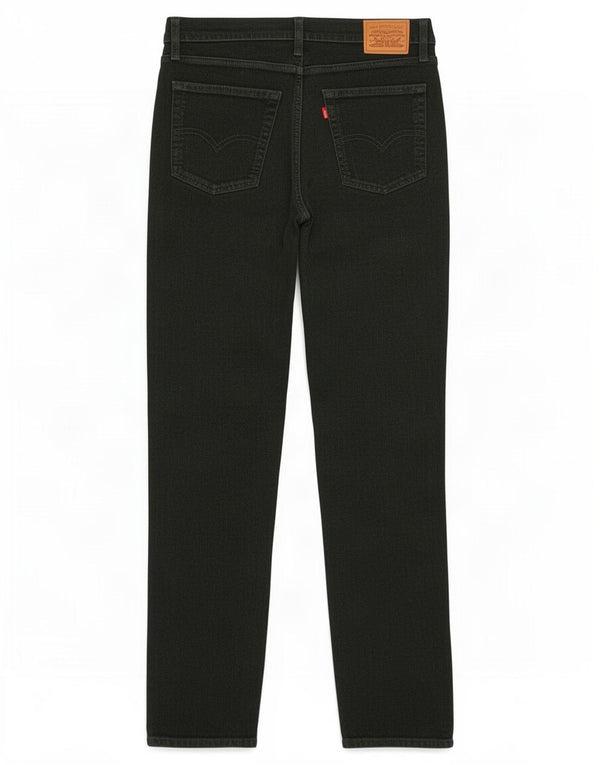 Pantaloni Levi's da donna 724 a vita alta dritti in velluto a coste W29 L30 verdi