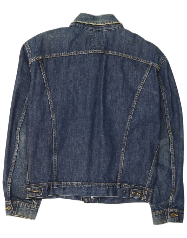 Lee Giacca di jeans da bambino 12-13 anni Large Blu Cotone