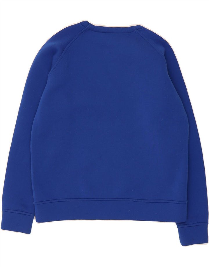 K-WAY Boys Graphic Sweatshirt Jumper 13-14 Years Blue Polyester Vintage K-Way and Second-Hand K-Way from Messina Hembry 